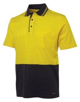 JBS WEAR Hi Vis S/S Cotton Polo